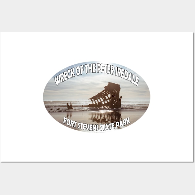 Peter Iredale Fort Stevens State Park Oregon Wall Art by stermitkermit